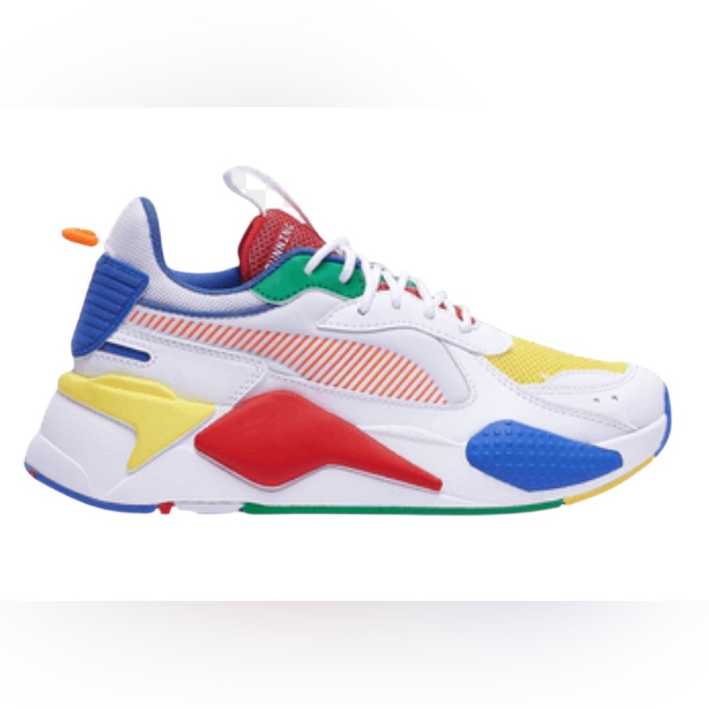 🌟🌟🌼NIB PUMA UNISEX RS-X MULTICOLOR RUNNING SYSYEM SNEAKER.
